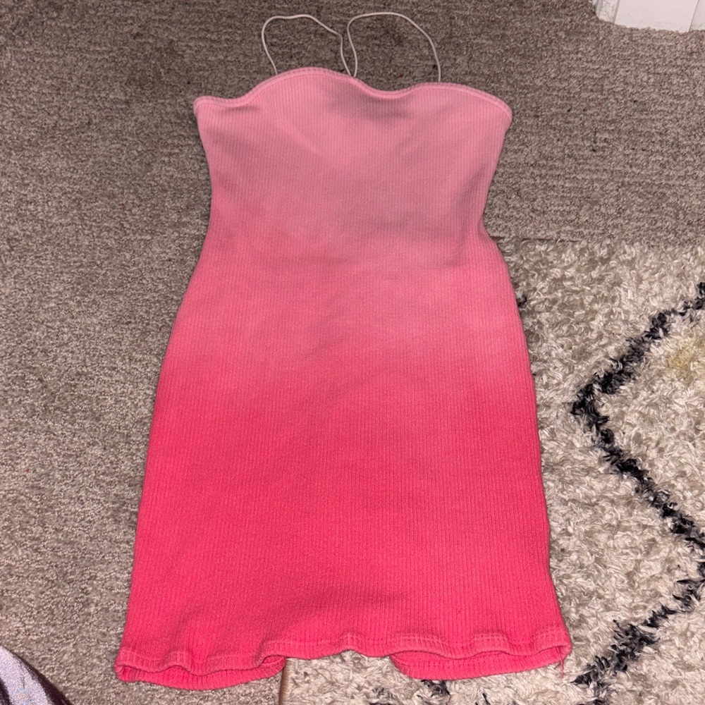 Pink Ombre Dress